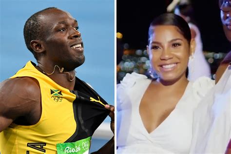 usain bolt wife.